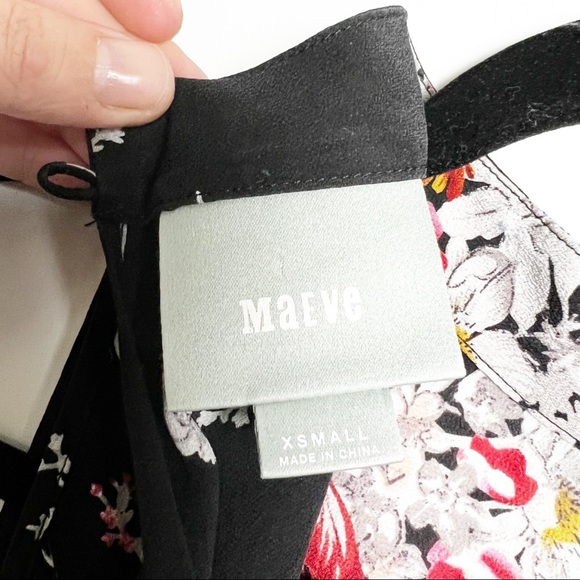 Maeve - Hidra Silk‎ Floral Tank Top - Sz. XS - Picture 8 of 8